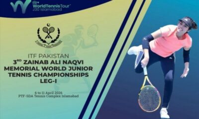 International Juniors Tennis Championship Begins in Islamabad in Memory of Zainab Ali Naqvi – SUCH TV