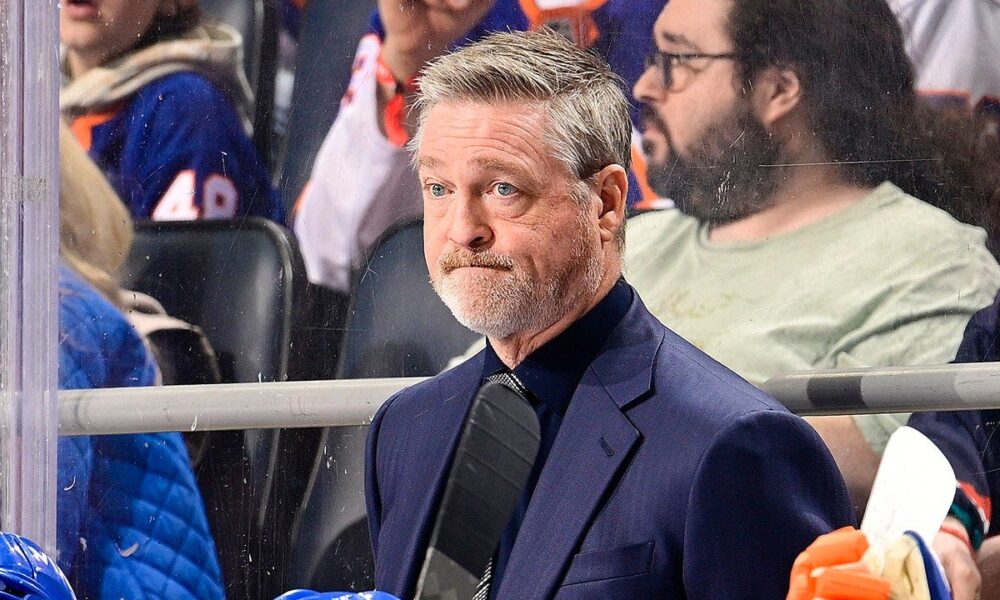 Islanders fire head coach Patrick Roy with four games left in the season amid playoff race