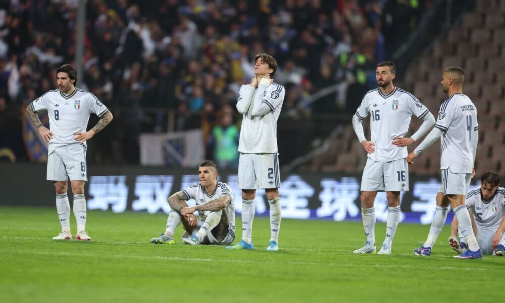 Italy have themselves to blame for third straight World Cup miss