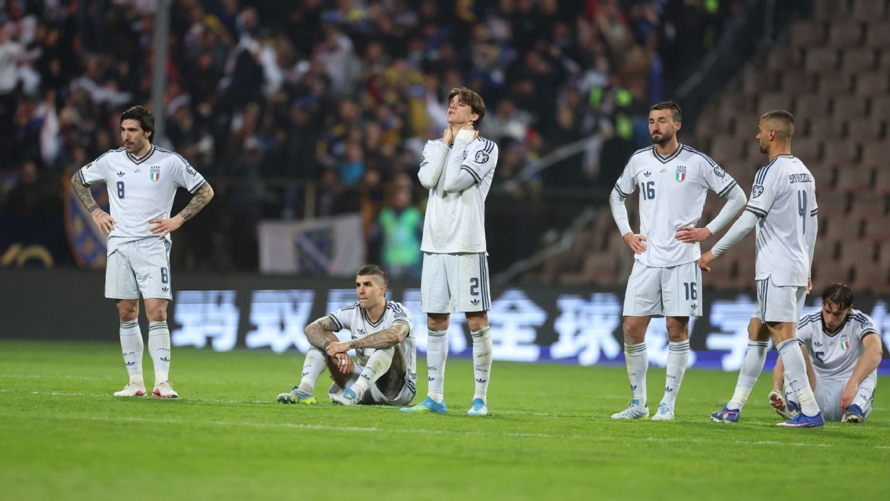 Italy have themselves to blame for third straight World Cup miss
