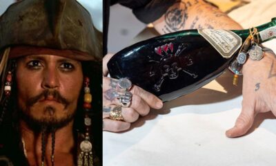 Johnny Depp shares the best thing about his new ‘Three Hearts Rum’ brand