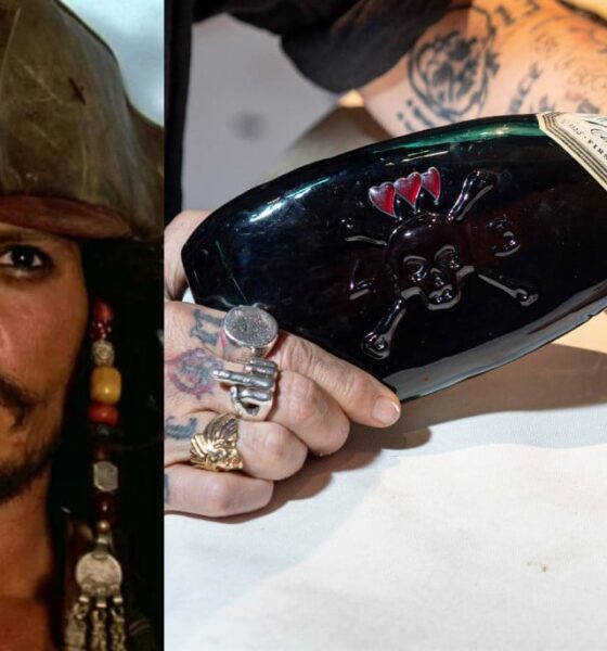Johnny Depp shares the best thing about his new ‘Three Hearts Rum’ brand