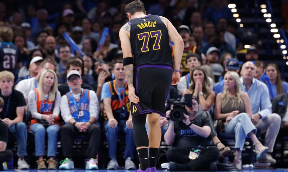 Lakers’ Doncic (hamstring) to miss at least rest of regular season