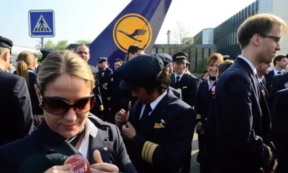 Lufthansa hit by back-to-back strikes as pilots, cabin crew walk out
