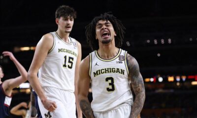 Michigan holds off UConn to capture first men’s basketball national title since 1989