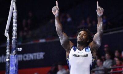 Michigan’s Richard repeats as NCAA men’s all-around champion