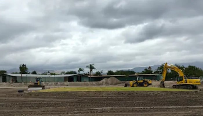 ‘Milestone’ as building starts on LA Olympic cricket stadium