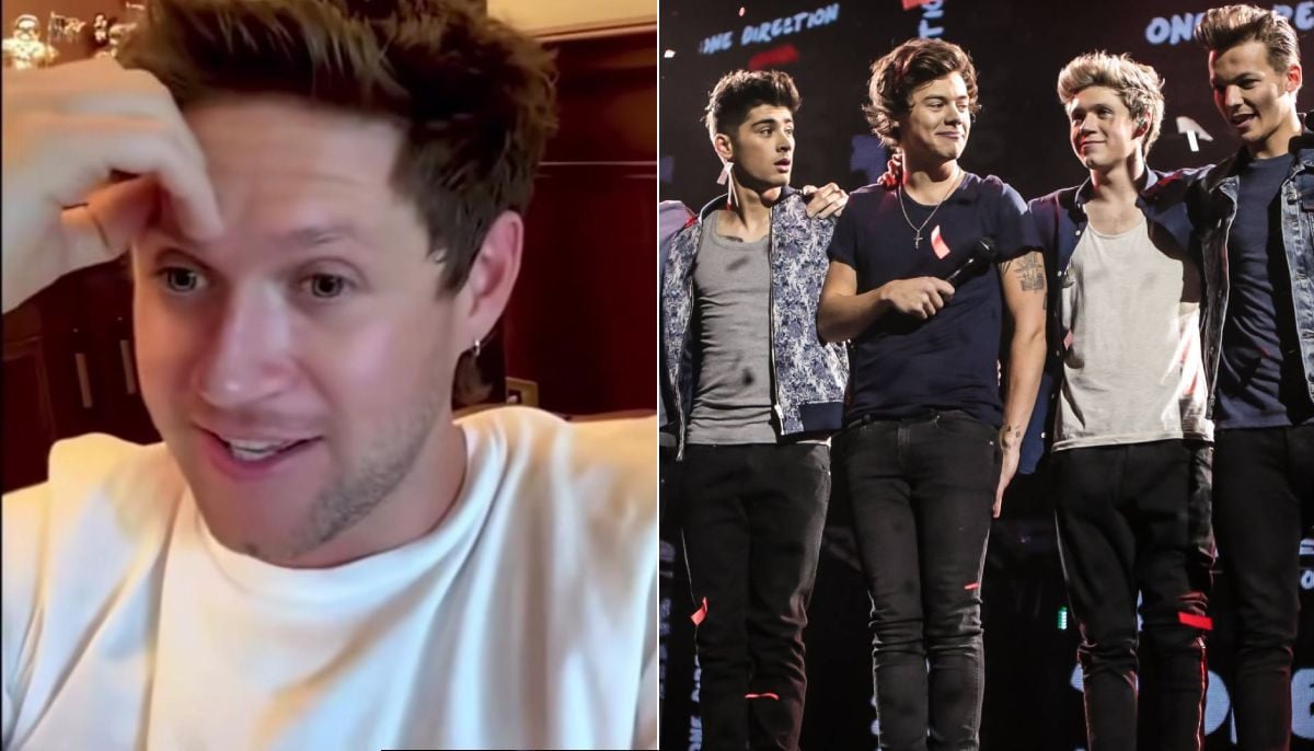 Niall Horan reacts as One Direction syncs up: ‘We’re all going’