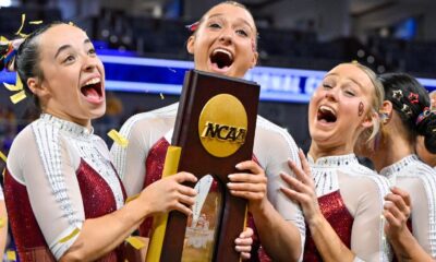 Oklahoma wins 4th NCAA women’s gymnastics title in 5 years