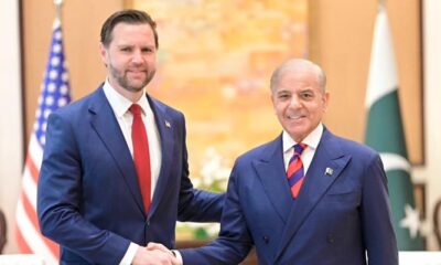 PM Shehbaz meets VP Vance as Islamabad talks begin