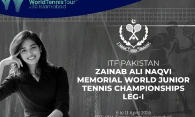 PTF junior tennis begins | The Express Tribune