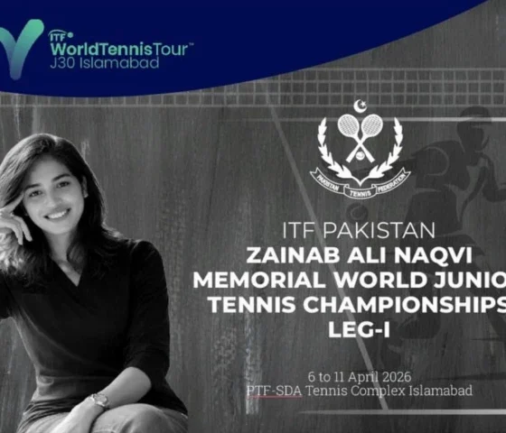 PTF junior tennis begins | The Express Tribune