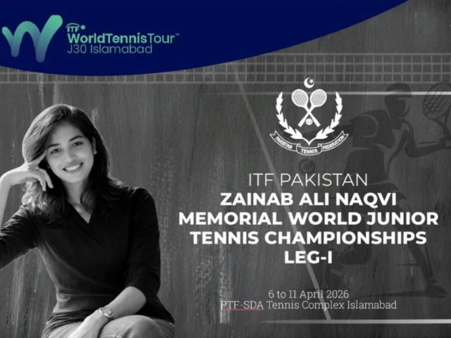 PTF junior tennis begins | The Express Tribune