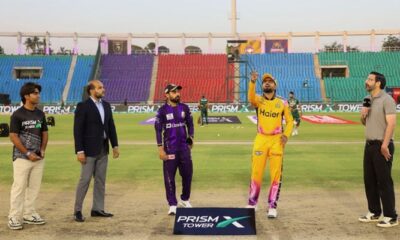 Quetta Gladiators opt to bowl after winning toss against Peshawar Zalmi in PSL 11 clash