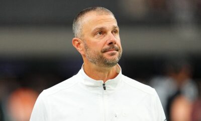 Raiders GM John Spytek admits to getting ‘a few calls’ about the No 1 pick ahead of next week’s NFL Draft