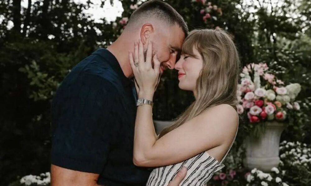 Taylor Swift, Travis Kelce arrive in NYC after wedding location revealed