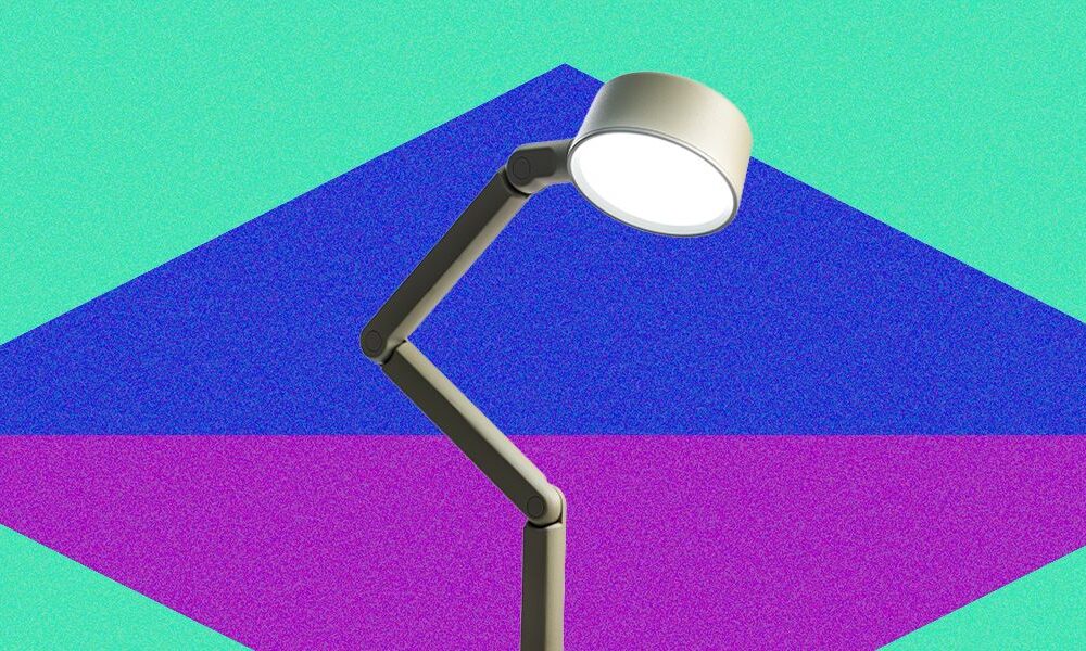 This Is the Only Office Lamp That Does Double Duty on My Nightstand