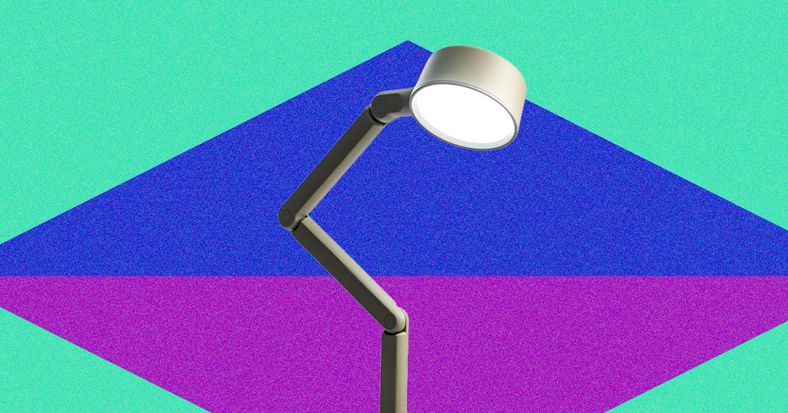 This Is the Only Office Lamp That Does Double Duty on My Nightstand