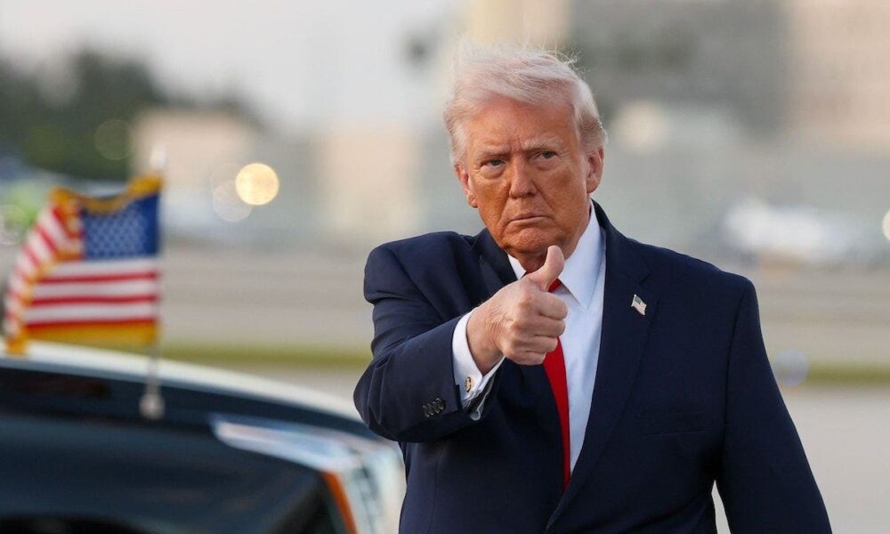 Trump greeted at UFC 327 in first sporting event appearance since start of Iran war