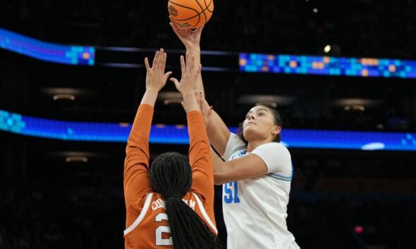 UCLA survives late surge from Texas to make first NCAA title game
