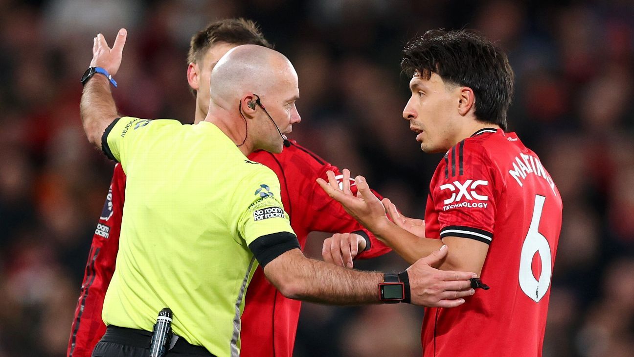 VAR review: Why Man United’s Martinez was always getting red card for hair pull
