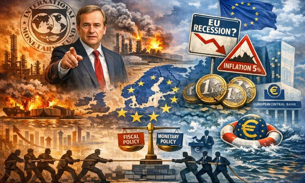 War-linked energy shock pushing inflation higher in Europe: IMF expert