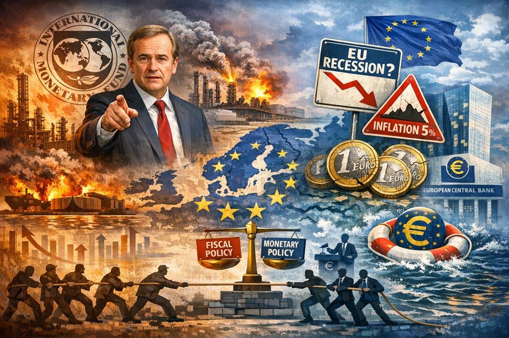 War-linked energy shock pushing inflation higher in Europe: IMF expert