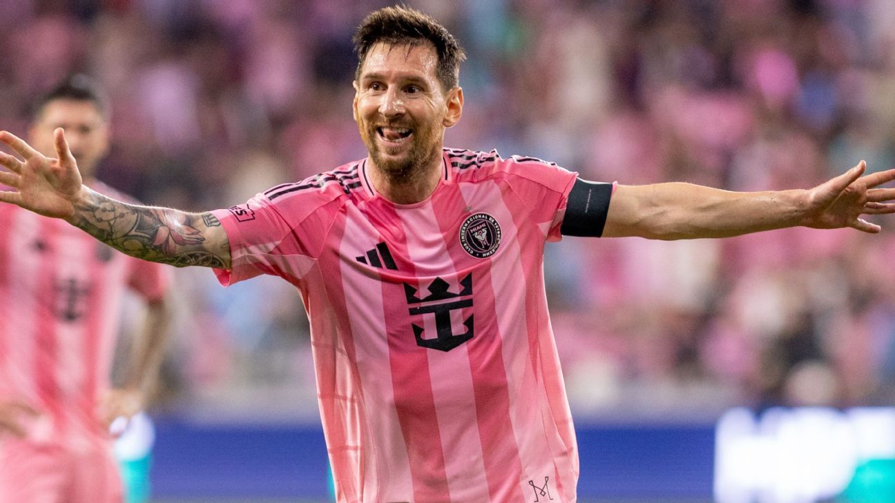 With Messi goal, Inter Miami open new stadium with dream moment