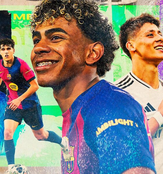 Yamal, Güler, Neves lead best U21 men’s soccer players