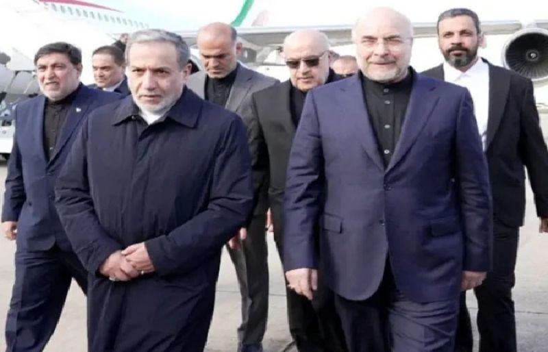 Iran’s top negotiator Qalibaf, FM Araghchi in Qatar amid talks to end war