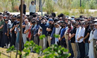 Over 2,000 gather in San Diego to mourn three men killed in mosque attack