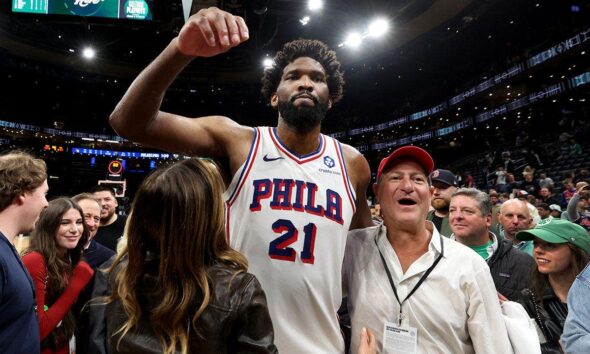 76ers’ Joel Embiid faces ‘flopping’ accusations after Philly’s Game 7 win over Celtics