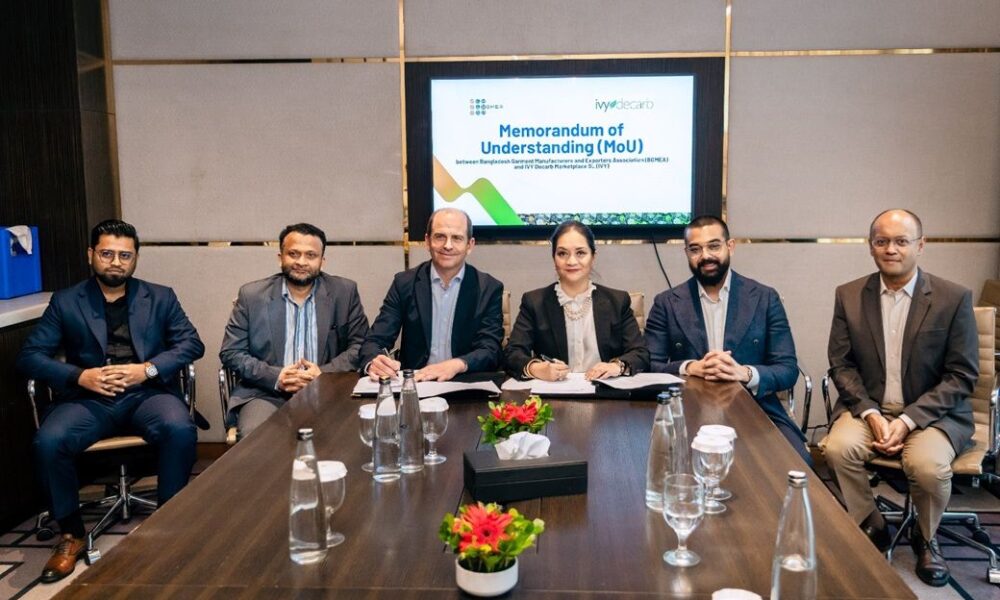 BGMEA-IVY Decarb MoU to push decarbonisation in Bangladesh RMG sector