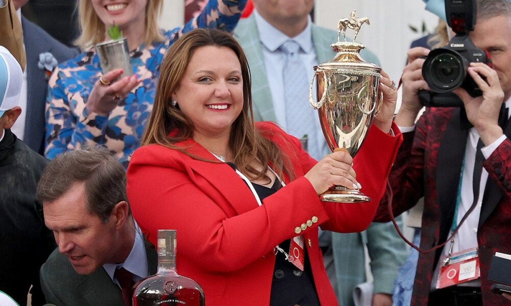 Cherie DeVaux reflects on making Kentucky Derby history as first female trainer to win the race