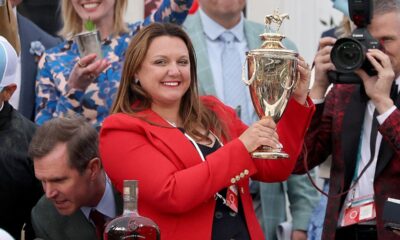 Cherie DeVaux reflects on making Kentucky Derby history as first female trainer to win the race
