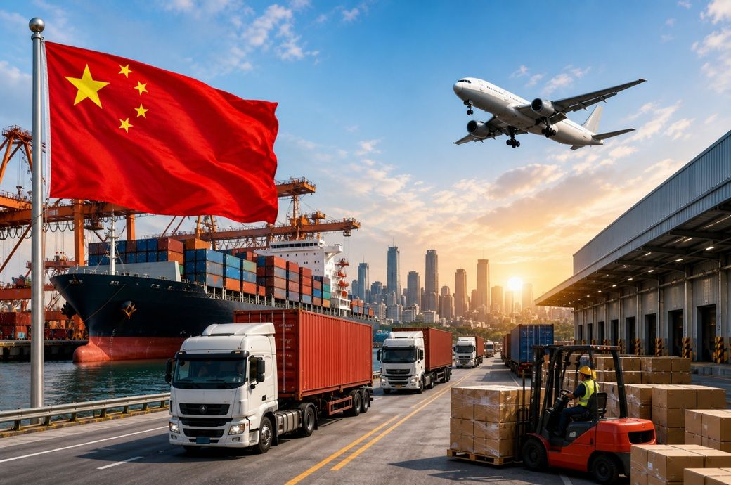 China’s logistics sector grows 6.2% in Q1 2026