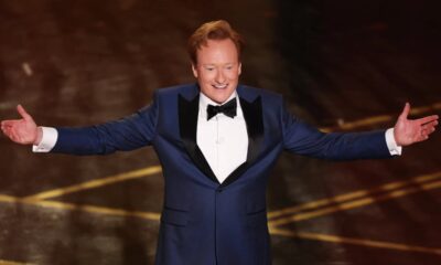 Conan O’Brien hat tricks as Oscar host
