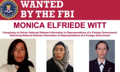 FBI offers 0,000 reward for ex-USAF officer Monica Witt accused of spying for Iran