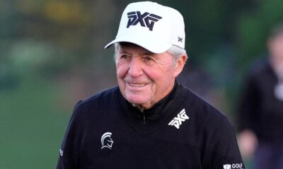 Gary Player, 90, takes on Bryson DeChambeau in White House push-up contest as Trump watches