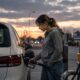 Gas above 0, sentiment at record low; US faces a spending storm