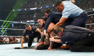 Jacob Fatu unleashes vicious assault on Roman Reigns after World Heavyweight Championship loss at WWE Backlash