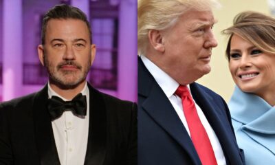 Jimmy Kimmel roasts Donald, Melanie Trump even after warning