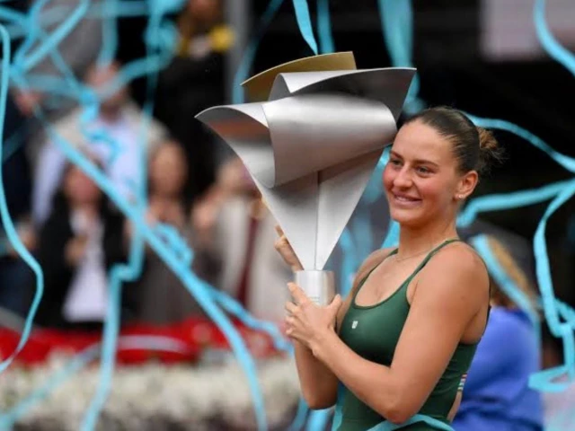 Kostyuk claims first Madrid Open title | The Express Tribune