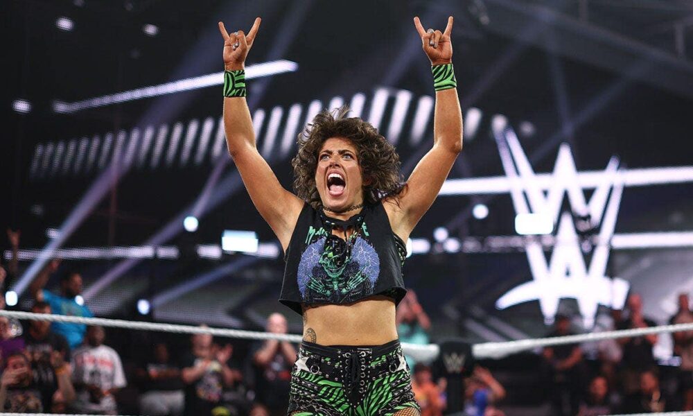 Late Iron Maiden drummer’s niece makes WWE NXT debut
