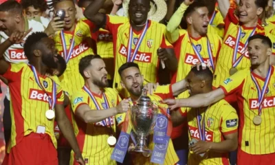 Lens beat Nice to win French Cup for first time | The Express Tribune