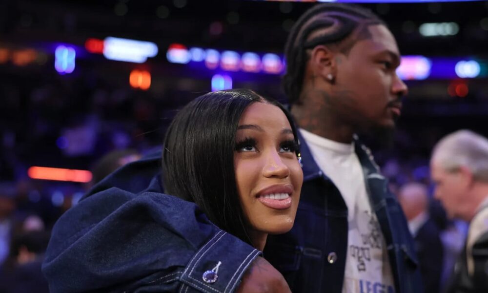 Mother’s Day was a chance to get close for Cardi B, Stefon Diggs