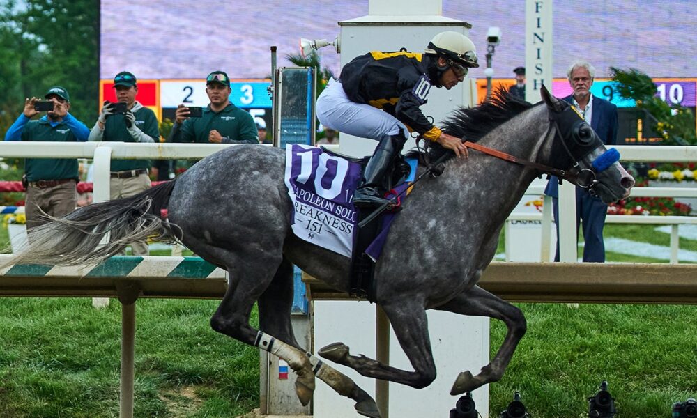 Napoleon Solo wins 151st Preakness Stakes