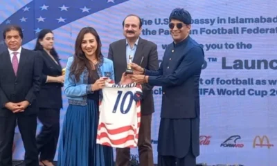 Pakistan hosts first FIFA World Cup launch event at U.S. Embassy | The Express Tribune