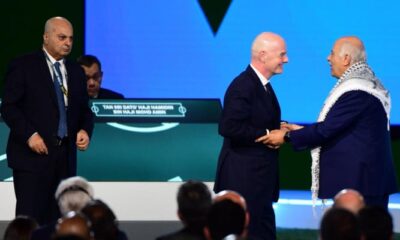 Palestinian football chief slams Israeli official at Fifa meeting