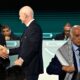 Palestinian soccer boss refuses to shake hands with Israeli counterpart at FIFA Congress